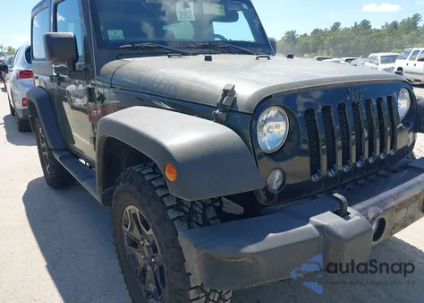 2016 Jeep Wrangler Willys Wheeler из США, поврежденный, VIN 1C4AJWAG1GL118213